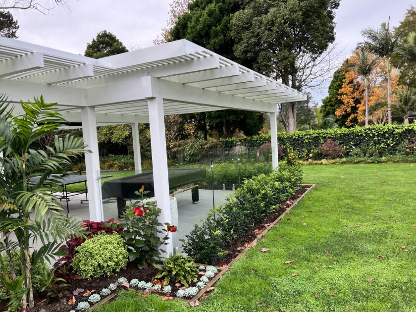 Landscape design and planting