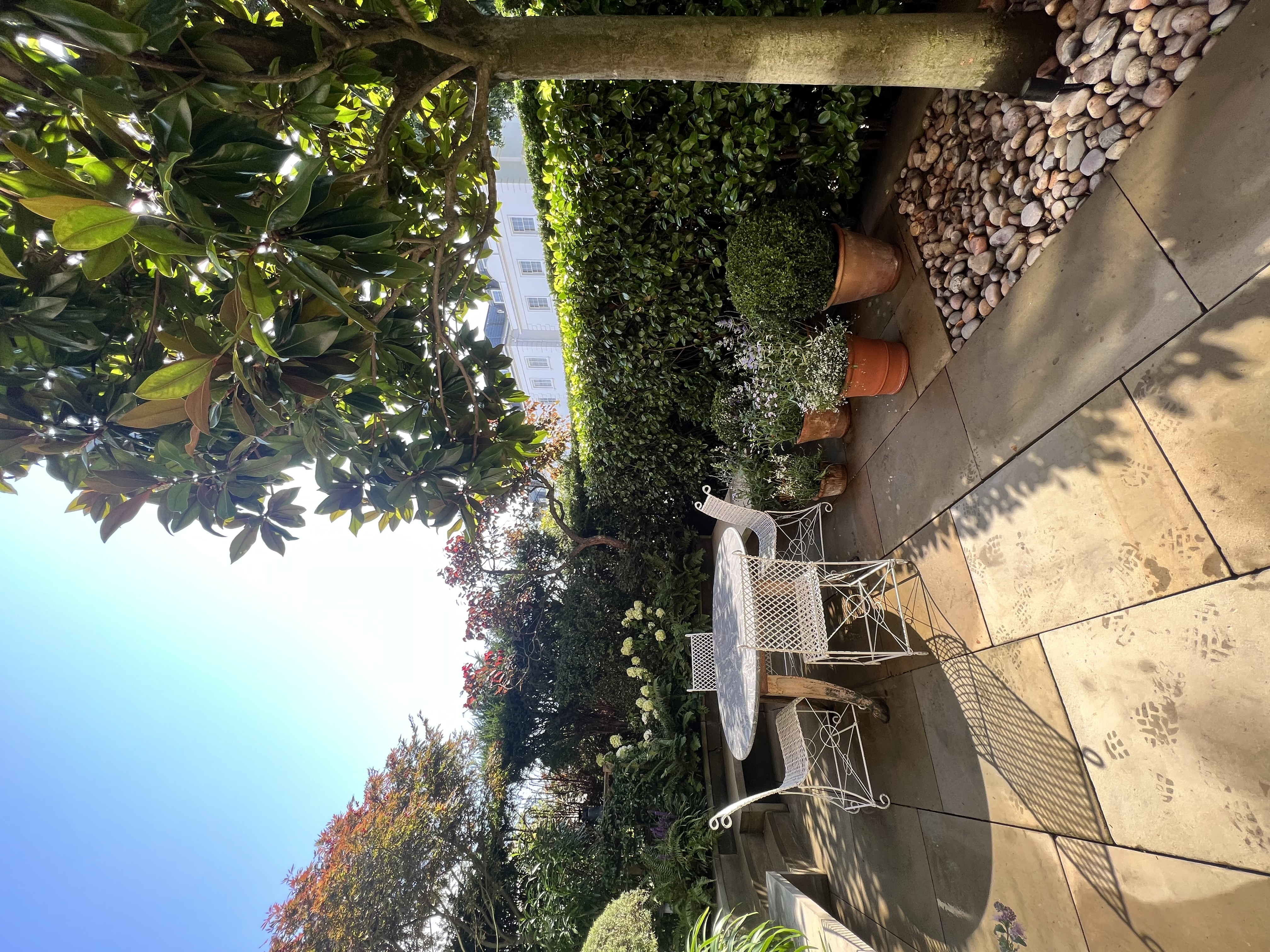 Compact London garden space